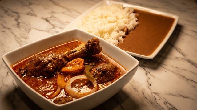 Stewed Chicken (Poul nan Sòs).